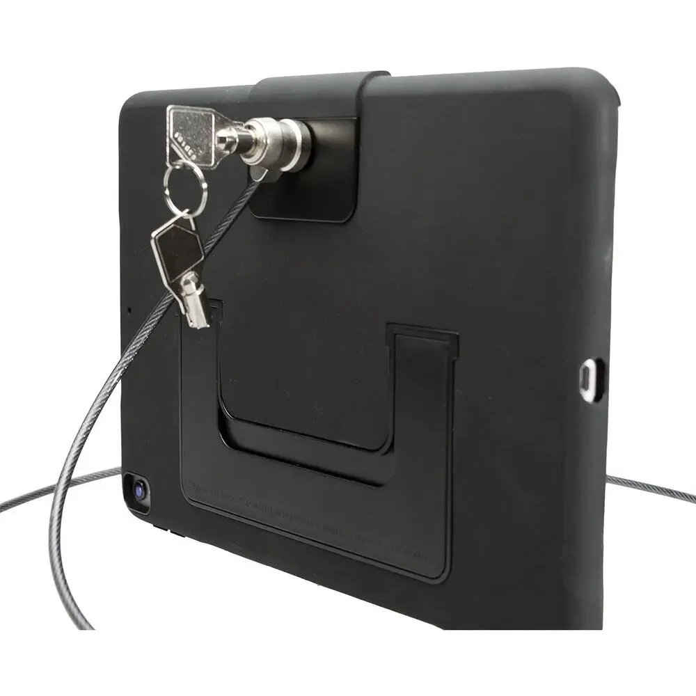 Portable Kickstand Case - CTA Impact-Resistant Silicone Security Case With Kicks